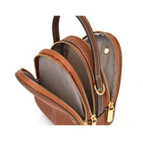 Casual Leather Top Handle Tote Crossbody Bag