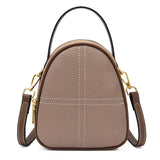 Casual Leather Top Handle Tote Crossbody Bag