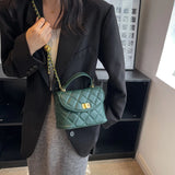 Adjustable Shoulder Strap Crossbody Bags Solid Retro Leather Satchel