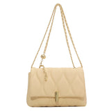 Chain Bag Women's Versatile Messenger Bag High Texture Shoulder Small Square