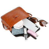 Retro Women Messenger Bag Solid All-match Crossbody Bag