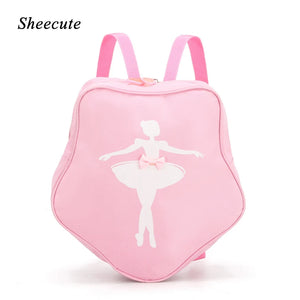 Girls Princess Ballet Dance Pink Backpack