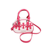 High Personality One Shoulder Crossbody Bag Women's Round Bag
