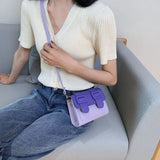 Mini PU Leather Crossbody Bags For Women