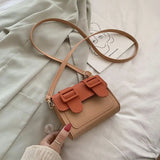 Mini PU Leather Crossbody Bags For Women
