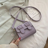 Mini PU Leather Crossbody Bags For Women