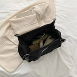 Corduroy Shoulder Bag for Women Casual Tote Travel Large Shopper Bag