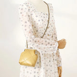 Crossbody Bag Women's Lingge Chain Shoulder Messenger Bag