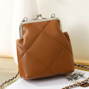 Crossbody Bag Women's Lingge Chain Shoulder Messenger Bag