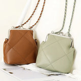 Crossbody Bag Women's Lingge Chain Shoulder Messenger Bag