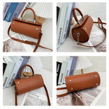 Vintage Crossbody Bag Female Shoulder Tote Lady Leather Handbag