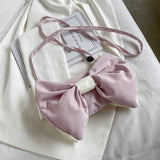 Women's Bowknot Shoulder Bag Handbag Messenger