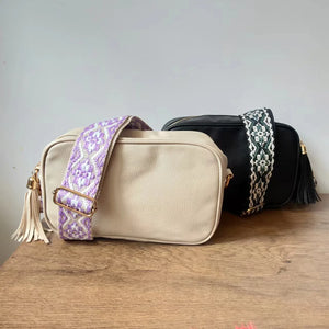 Cowhide Crossbody Cell Phone Shoulder Bag Leather Messenger Bags