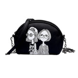 Crossbody Bag for Women Lady Girl Shoulder Bag Chain Zipper Small Beach Bag