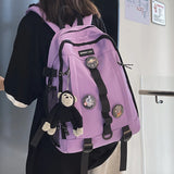 Women Backpack Large Capacity Travel Bag Pocket Female Schoolbag