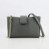Embossed PU Leather Bag Women Shoulder Chain Bag Crossbody Lady Bag