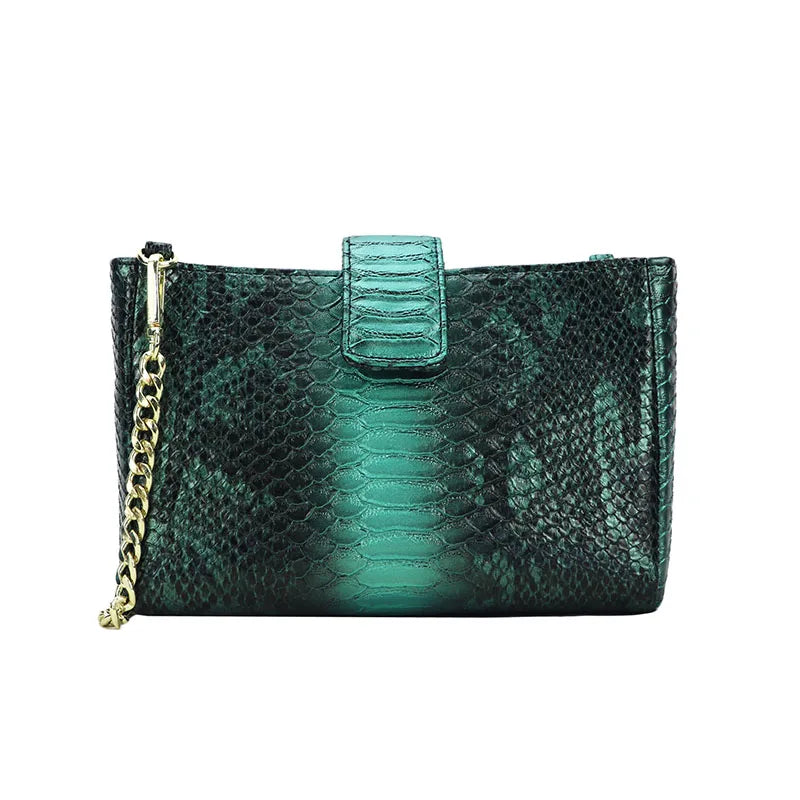 Embossed PU Leather Bag Women Shoulder Chain Bag Crossbody Lady Bag