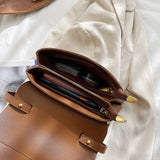 Leather Shoulder Bag Ribbon Tote Handbag Top-Handle Travel Crossbody Bag