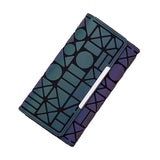 Diamond Money Clip Trifold Wallet Slim Thin Women Purses Long Clutch Wallets