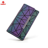 Diamond Money Clip Trifold Wallet Slim Thin Women Purses Long Clutch Wallets