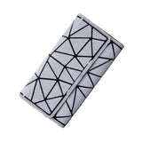 Diamond Money Clip Trifold Wallet Slim Thin Women Purses Long Clutch Wallets