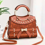 Diamonds Women Handbags High Ladies Shoulder Bags Leather Female Girl Shell