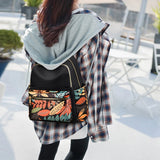 Ethnic Style Backpack Large Capacity Waterproof School Bag