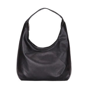 European PU Leather Handbag for Women - Wild Dumpling Shape Shoulder Bag