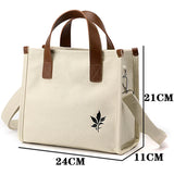 Women Canvas Bag Large Capacity Shoulder Handbag