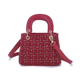 Female Handbag Small Square Bag Nylon ShoulderBag Lady Phone Bag