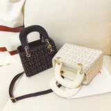 Female Handbag Small Square Bag Nylon ShoulderBag Lady Phone Bag