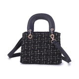 Female Handbag Small Square Bag Nylon ShoulderBag Lady Phone Bag