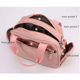Women's Large Capacity Waterproof Nylon Shoulder Bag