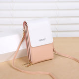 Women's Leather Crossbody Purse with Large Capacity