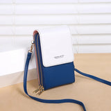 Women's Leather Crossbody Purse with Large Capacity