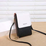 Women's Leather Crossbody Purse with Large Capacity