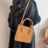 Women's Small Totes Bag PU Leather Handbag