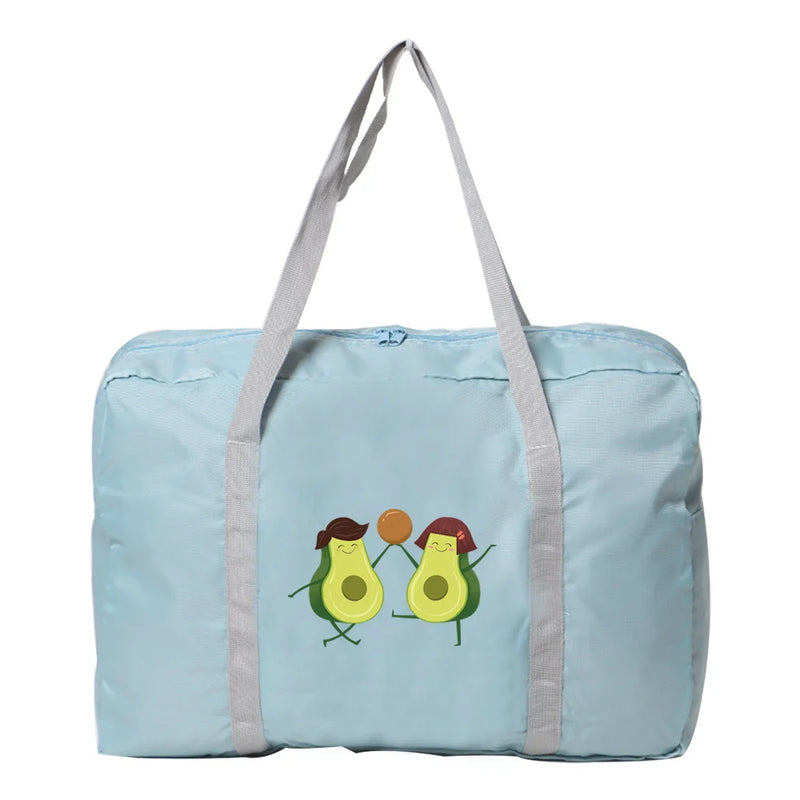 Foldable Travel Bag Waterproof Duffle Bag Large Capacity Portable Luggage