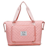 Foldable Travel Bag Wet-Dry Separation Waterproof Handbag Large Capacity