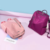 Girl Backpack Multi-pocket Waterproof Nylon Bag