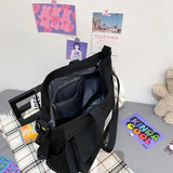 Girl Large Capacity Shoulder Bag Waterproof Schoolgirl Bookbag Handbag