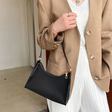 Girls' PVC Transparent Underarm Bag Small Fresh Jelly Style Shoulder Bag