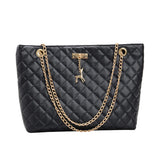 Delicate Casual Shoulder Handbag PU Leather Women Large Capacity Travel Bag