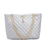 Delicate Casual Shoulder Handbag PU Leather Women Large Capacity Travel Bag