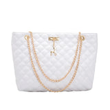 Women's PU Leather Shoulder Handbag Large Capacity Top-handle Bag