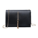 Women's Pu Leather Shoulder Messenger Bag Pink Clutch Purse