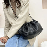 Woven Clouds Shoulder Bag Lady Crossbody Handbag Party Clutch