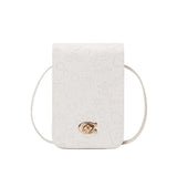 Small Square Handbag PU Shoulder Bag Women Mini Mobile Phone Bag Messenger Bag