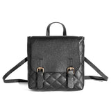 High-Quality Niche Plaid Small Backpack Ladies Schoolbag