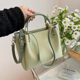 PU Leather Women Handbag Shoulder Bag Classic Messenger Tote